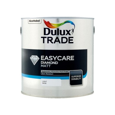 Dulux Trade Easycare Diamond Matt Light Base 2.5l 5176415 Matt