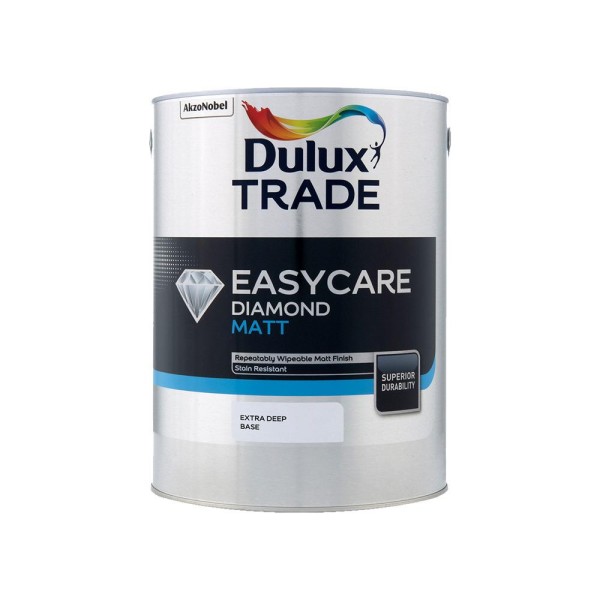 Dulux Trade Easycare Diamond Matt Extra Deep Base 5l 5176425 Matt