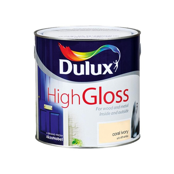 Du High Gloss Coral Ivory 2.5l