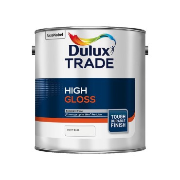 Dulux Trade High Gloss Medium Base 2.5l 5183188 Gloss