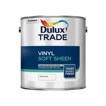 Dulux Trade Vinyl Soft Sheen Medium Base 2.5l 5081969 Sheen