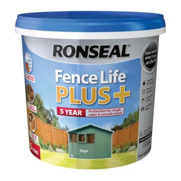 Ronseal Fence Life Plus Sage 5l
