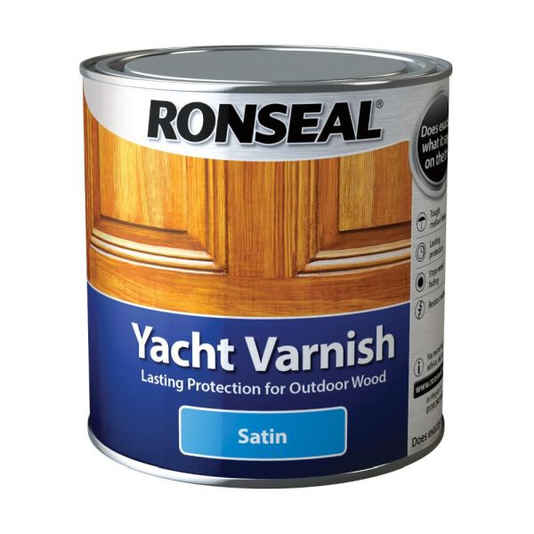 Ronseal Yacht Varnish Satin 1l