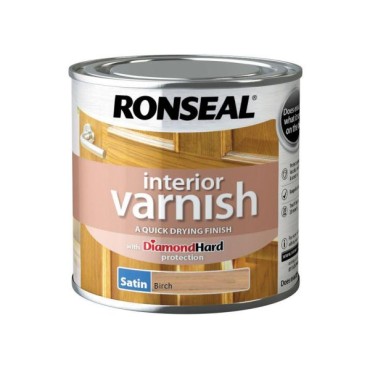 Ronseal Interior Varnish Birch Satin 250ml