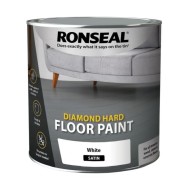 Ronseal Diamond Hard Floor Paint White 2.5l