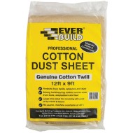 Everbuild Cotton Dust Sheet 12x9