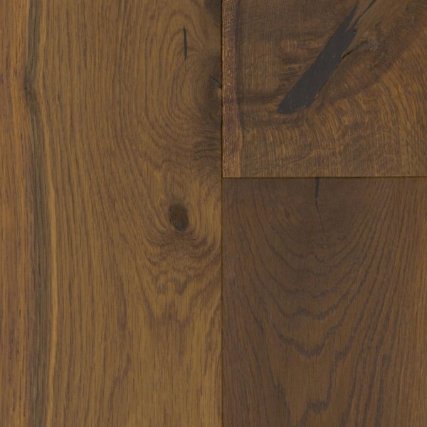 Canadia Engineered French Oak Super Rustic 190mm Smoked Brushed Uv 20mm Pack Size:1.7400m²