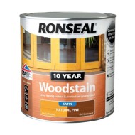 Ronseal 10 Year Woodstain Natural Pine Satin 2.5l