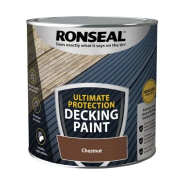 Ronseal Ultimate Protection Decking Paint Chestnut 2.5l