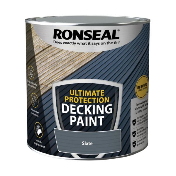 Ronseal Ultimate Protection Decking Paint Slate 2.5l