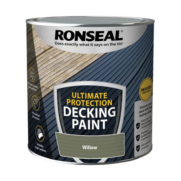 Ronseal Ultimate Protection Decking Paint Willow 2.5l