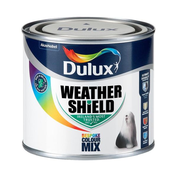 Dulux Trade Weathershield Smooth Extra Deep Base 500ml  5488210 Matt