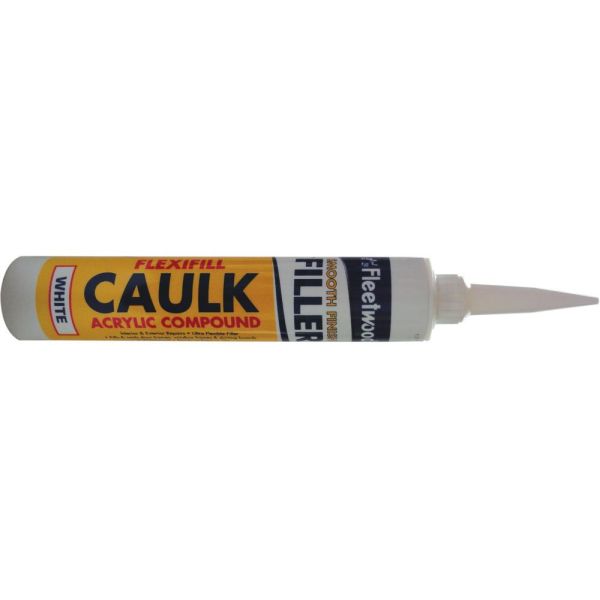 Fleetwood Flexible Caulk Filler White 380ml