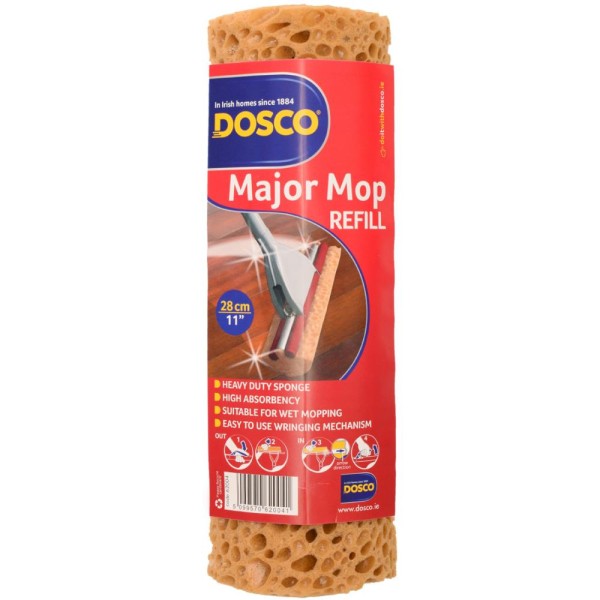 Dosco Sponge Mops -  Auto Major Mop Refill 62004