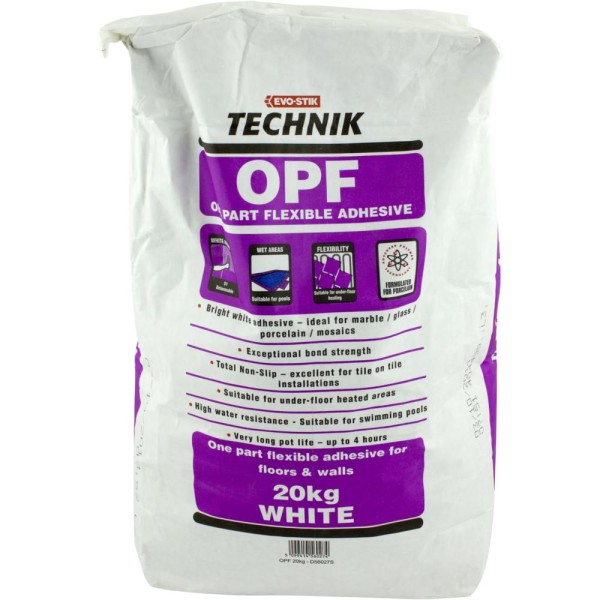 Tile Adhesive Bostik Rapid Flexible 20kg Grey