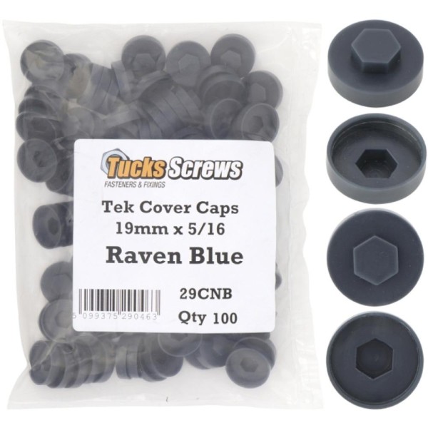 Teck Screw Caps Pvc Brown