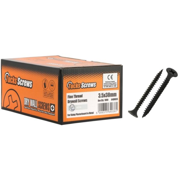Gyproc Screws Coarse Thread 50mm X 3.5 500's *