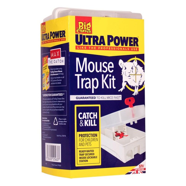 The Big Cheese Ultra Power Mouse Trap Kit - Stv563