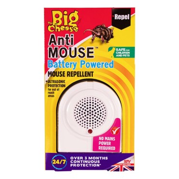 The Big Cheese Anti Mouse Battery Power Mouse Repe