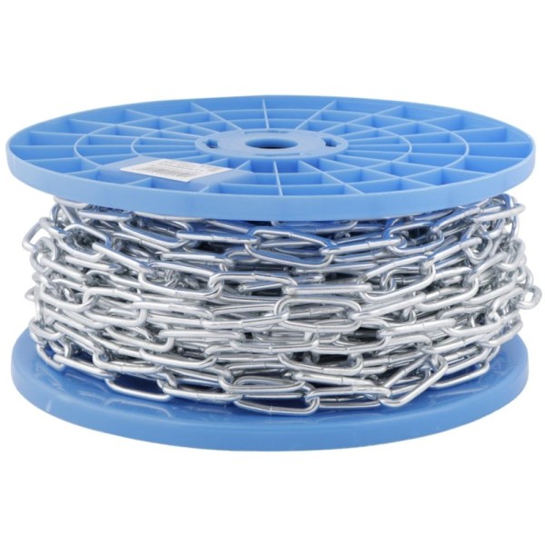 Posamo Welded Link Chain 4mm  Zp 30mtr Spool Price Per Mtr