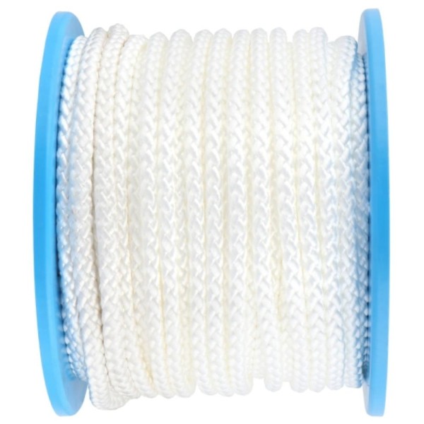 Posamo Pp Rope 12mm Plaited White 60mtr Spool Price Per Mtr