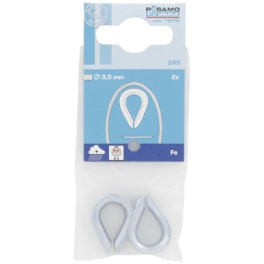Posamo Thimble 3mm Zp Pack 2