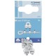 Posamo Wire Rope Clip 5mm Zinc Plated Pack 2