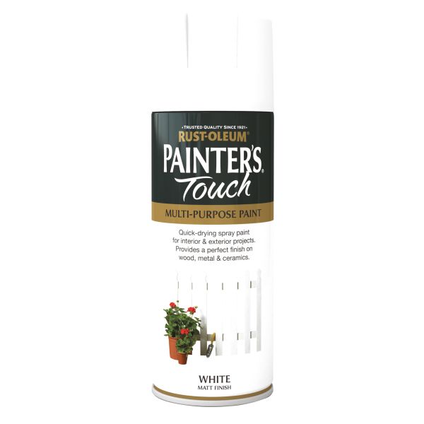 Painters Touch Flat White 400ml Spray