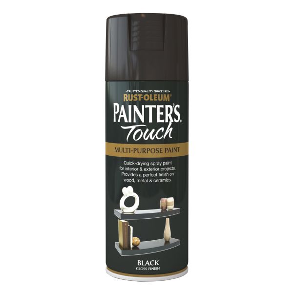 Painters Touch Gloss Black 400ml Spray