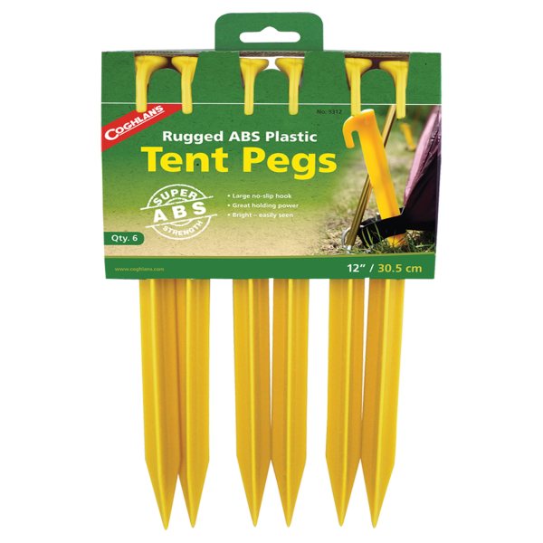 Tent Pegs 6pcs Plastic Pp